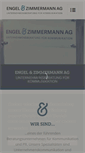 Mobile Screenshot of engel-zimmermann.de